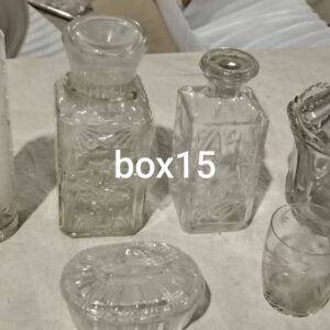 vintage crystal whiskey decanter
