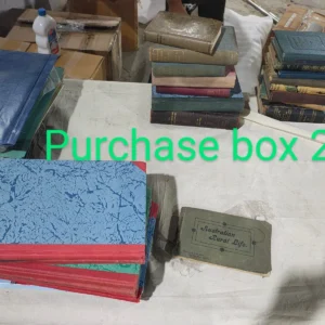 vintage ledger book