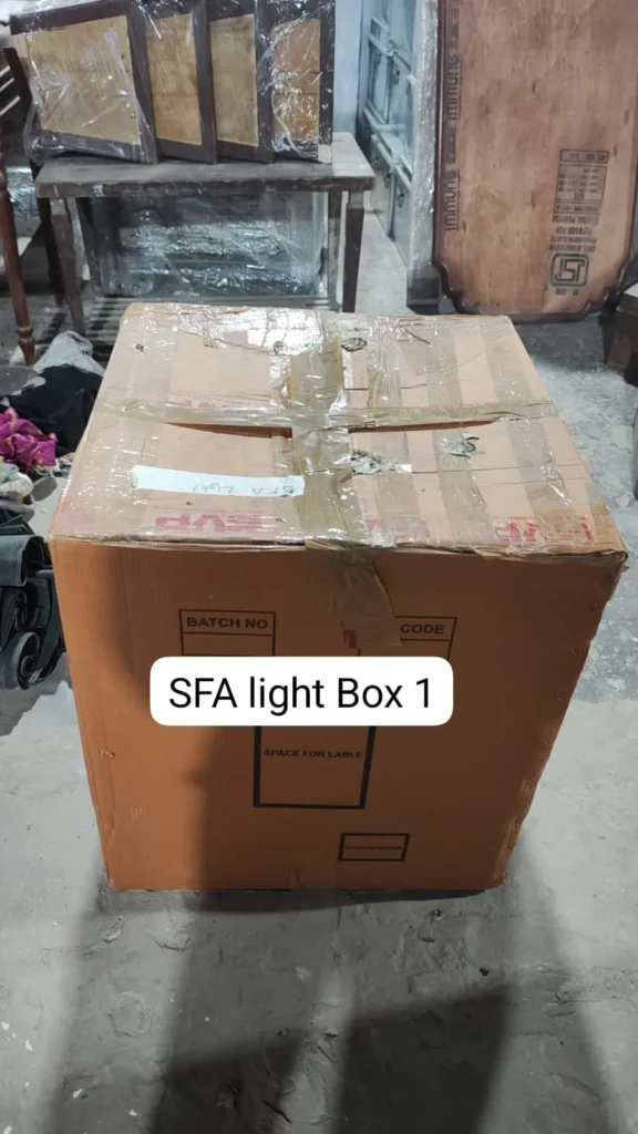 corrugated shipping carton
